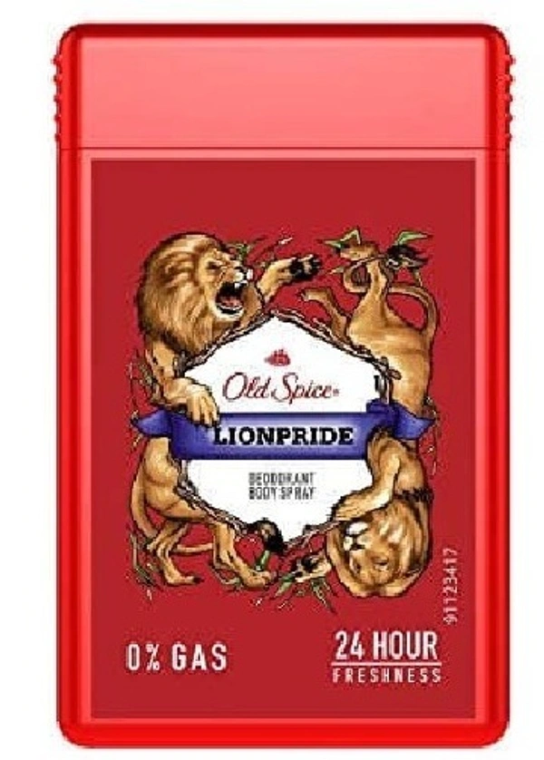 Old Spice Deodorant Pocket Body Spray Lion Pride, 17ml