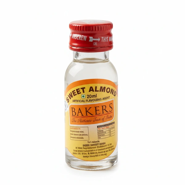 Bakers Sweet Almond Artificial Flavouring Agent 20ml