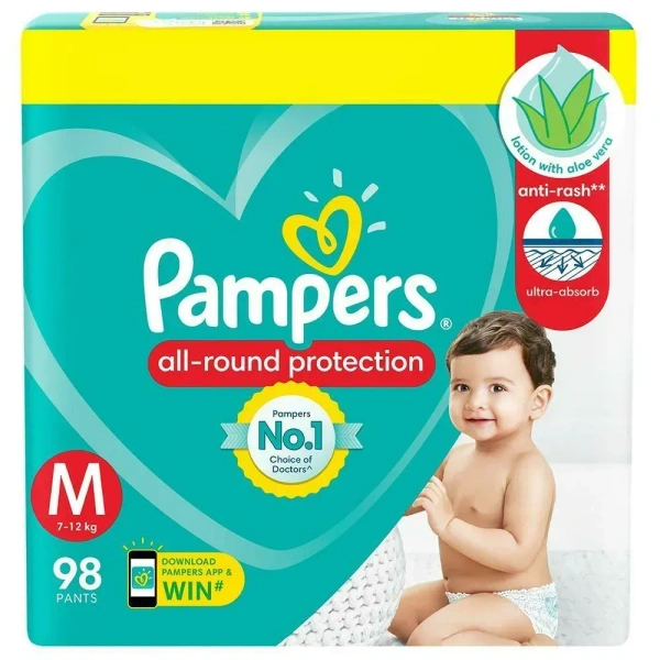 Pampers All - Round Protection Medium, 98 Pants