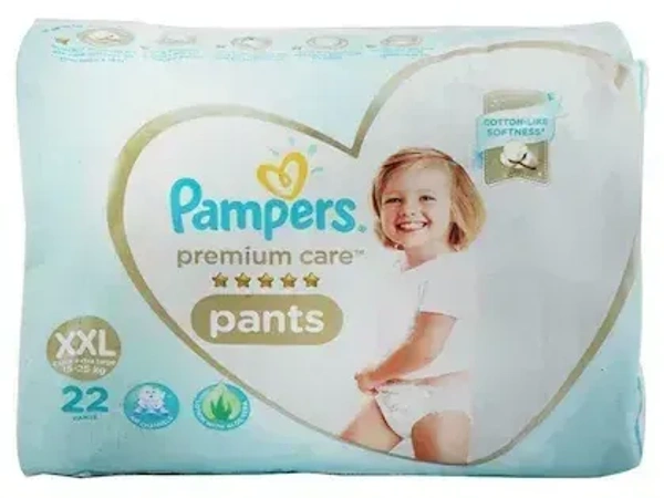Pampers Premium Care Pants XXL (22 Nos), 22 pants