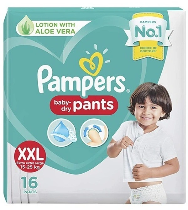Pampers Baby Dry Pants Extra Extra Large(XXL), 16 pants