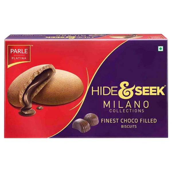 Parle Milano Hide & Seek Choco Filled Cookies, 200g