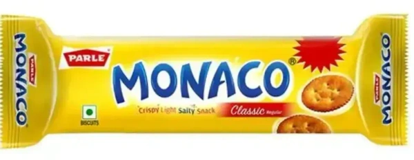 Parle Monaco Biscuits Classic Salty Snack Regular Pack, 75g
