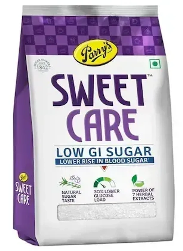 Parry's Sweet Care Low Gi Sugar Pouch, 500g