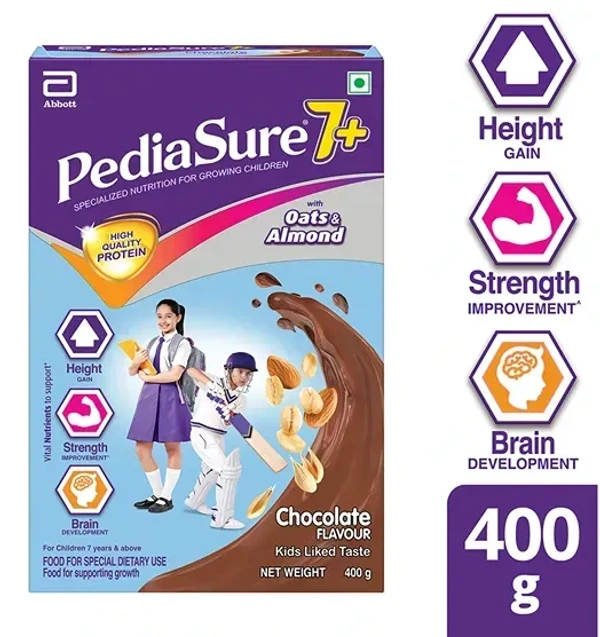Pediasure Chocolate Flavour With Oats And Alamond, 400g