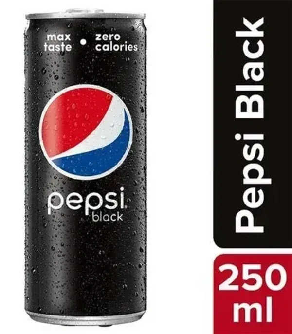 Pepsi Black NO SUGAR 250ml - Can