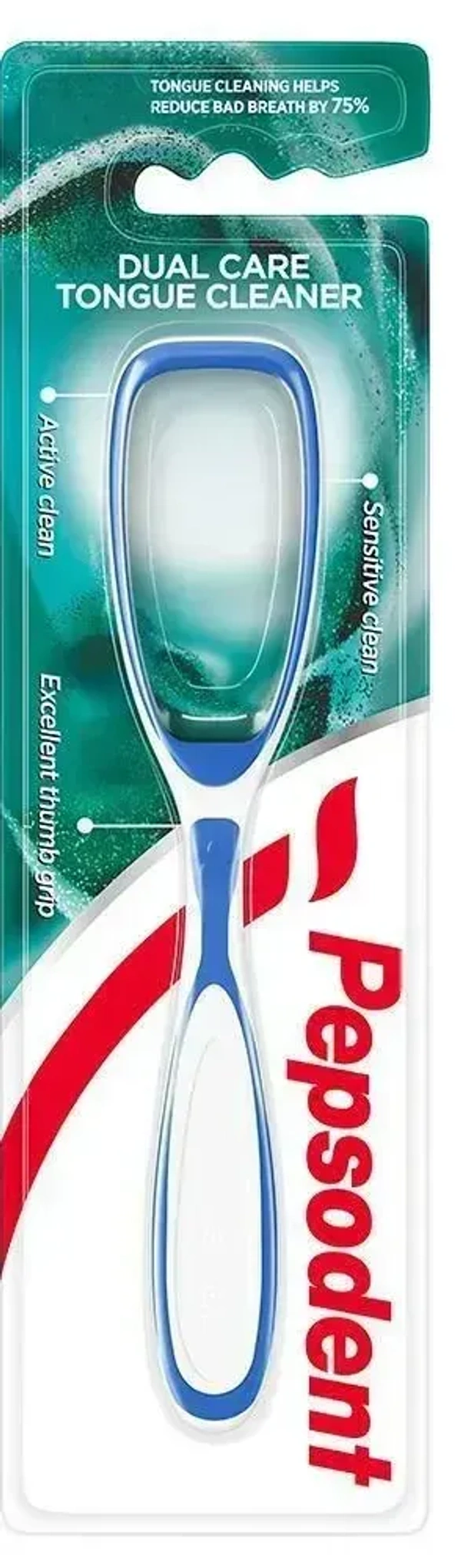 Pepsodent Tongue Cleaner Dual Care, 1 pcs
