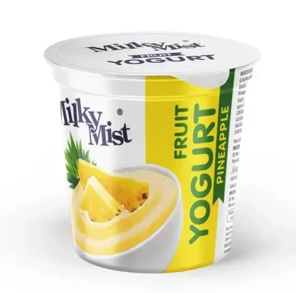 Milky Mist Fruit Yogurt Pineapple - 115g