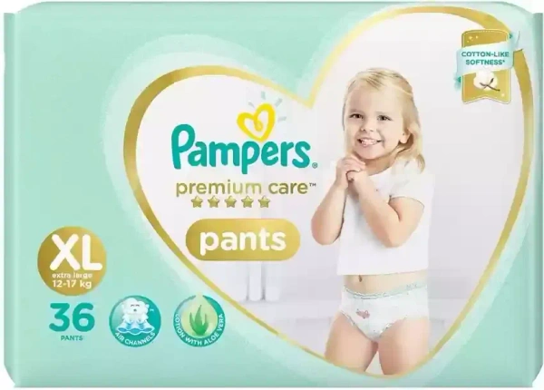 Pampers New Diapers Pants Extra Large (36 Pants), 36 pants