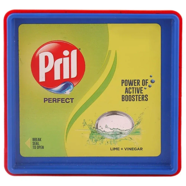 Pril Perfect Lime + Vinegar Dishwash Bar, 500g