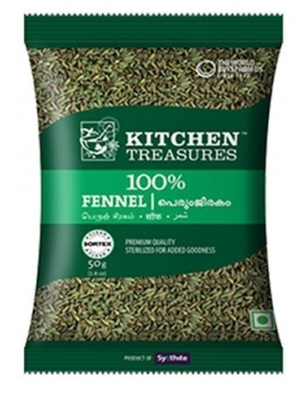Kitchen Treasures Fennel Seeds, 50g