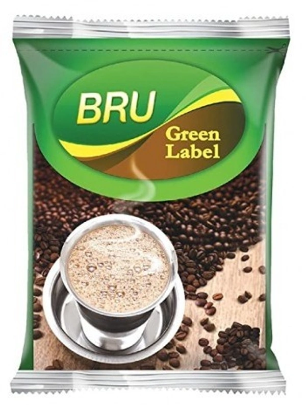 Bru Green Label Coffee Powder, 50g Pouch