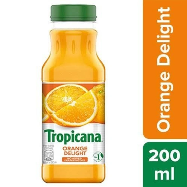 Tropicana Orange Juice - Aseptic Pack, 200ml
