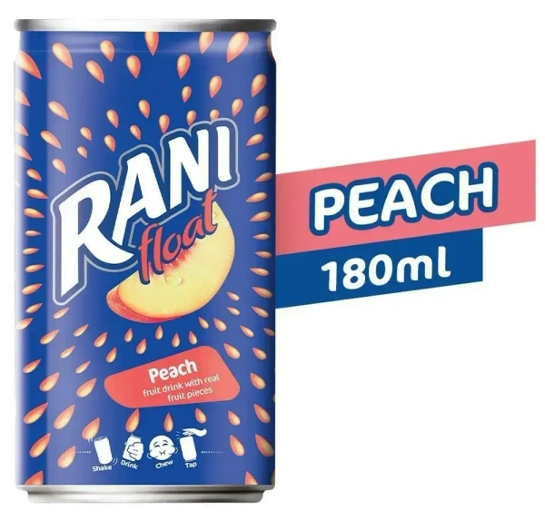 Rani Float Peach, 180ml Can