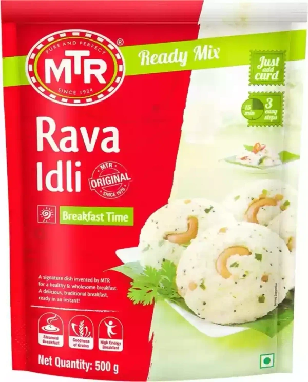 MTR Instant Rava Idly Mix 500g