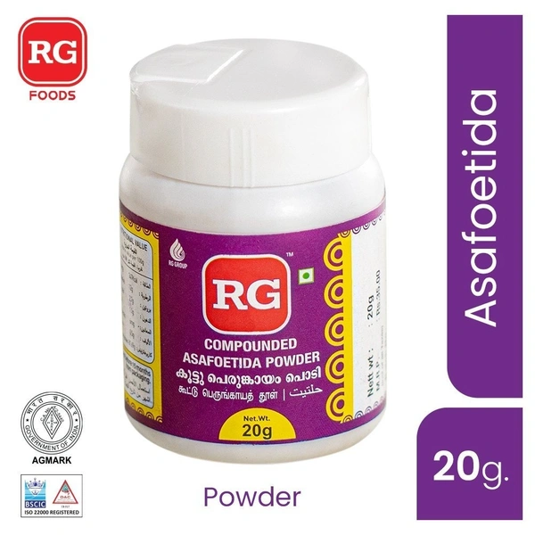 RG Compounded Asafoetida Powder, 20g