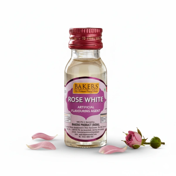 Bakers Rose White Artificial Flavoring Agent, 100ml