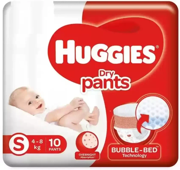 Huggies Dry Pants Small(4, 10 kg), 10 pcs