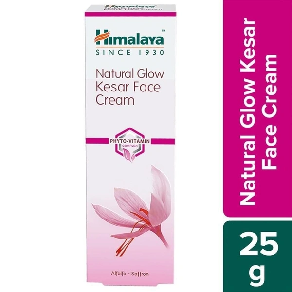 Himalaya Natural Glow Kesar Face Cream, 25g