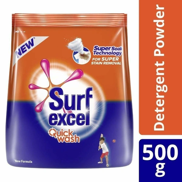 Surf Excel Quick Wash Powder Washing, 500g