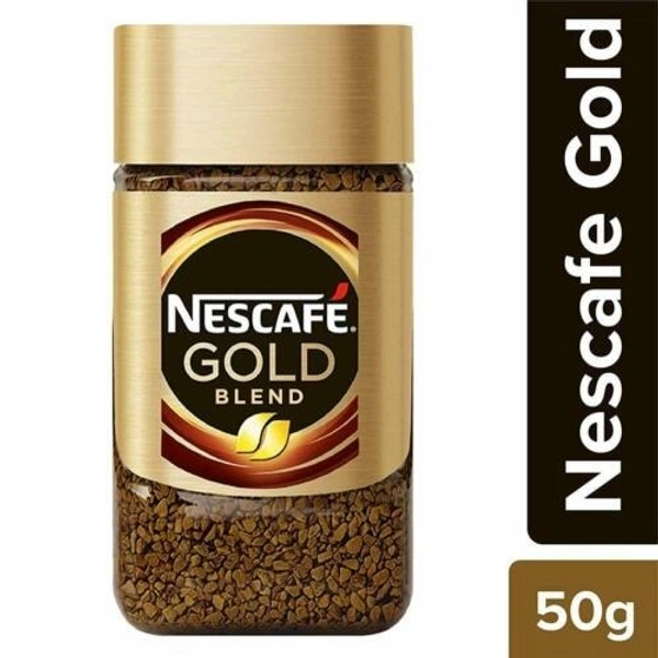 Nescafe Gold Blend Rich and Smooth Instant Coffee, 50g