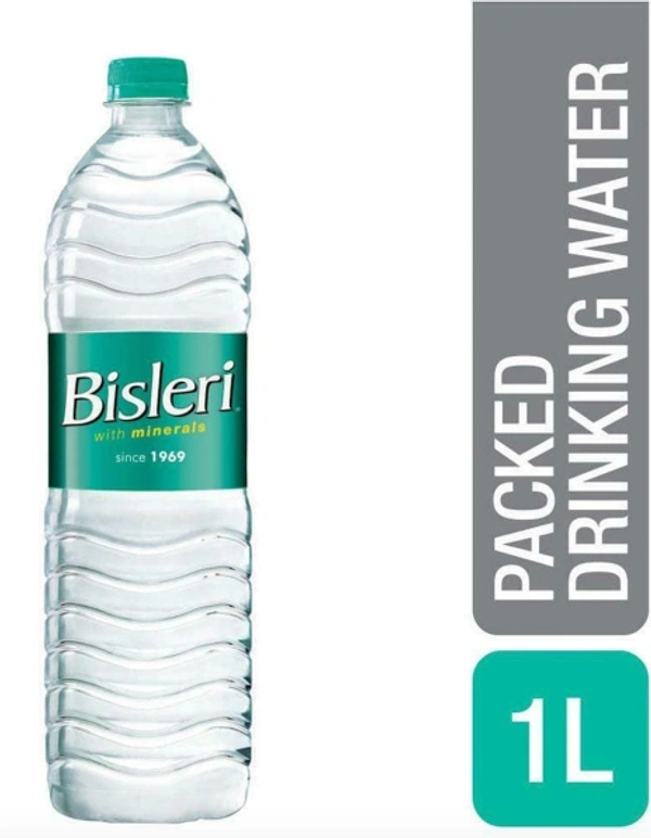 Bisleri Drinking Water With Added Minerals, 1 L