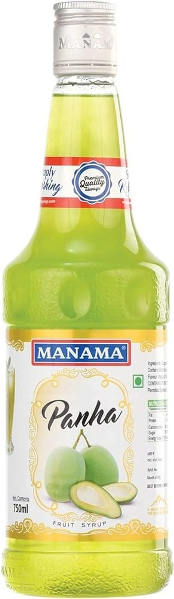 Manama Mango Panna Syrup 750ml