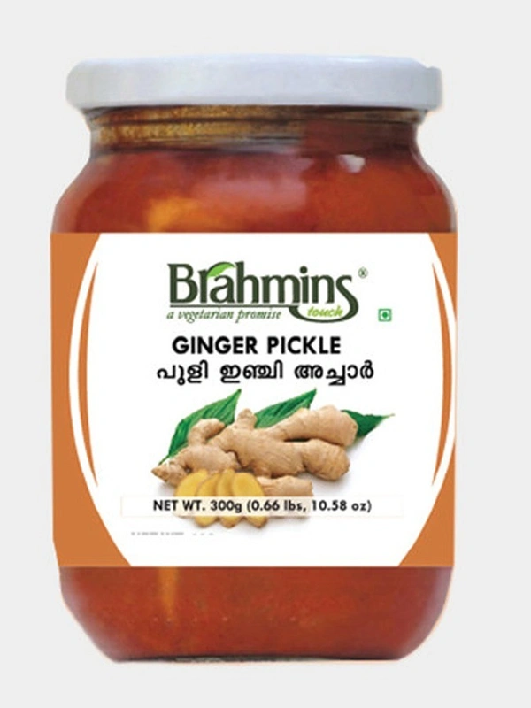 Brahmins Ginger Pickle Bottle, 300g