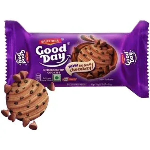 Britannia Good Day Chocochip Cookies Pack, 120g