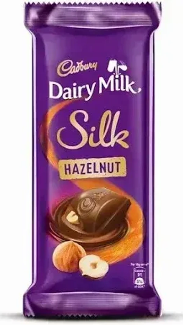 Cadbury Dairy Milk Silk Chocolate Bar Hazelnut, 143g