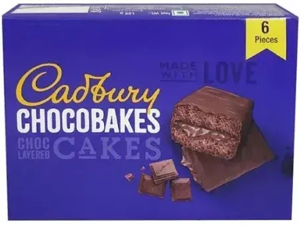 Cadbury Chocobakes Cakes Choc Layered Cakes, 21g
