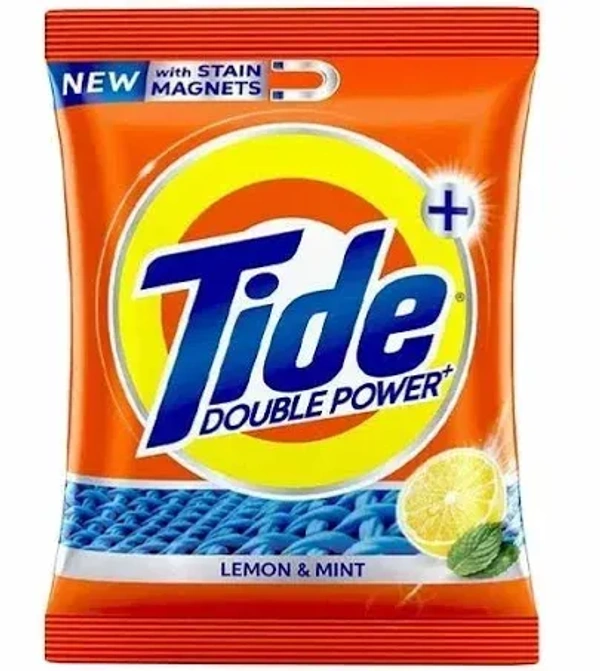Tide Plus Double Power Detergent Powder Lemon& Mint, 95g