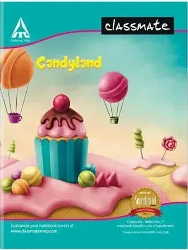 Classmates Notebook 92 Pages, Single Line