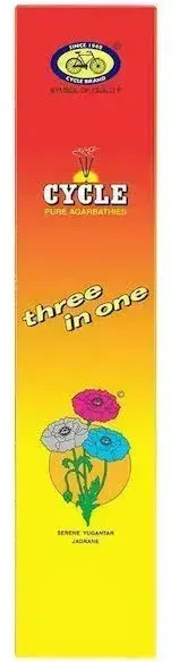 Cycle Three In One Free Agarbathies, 115g