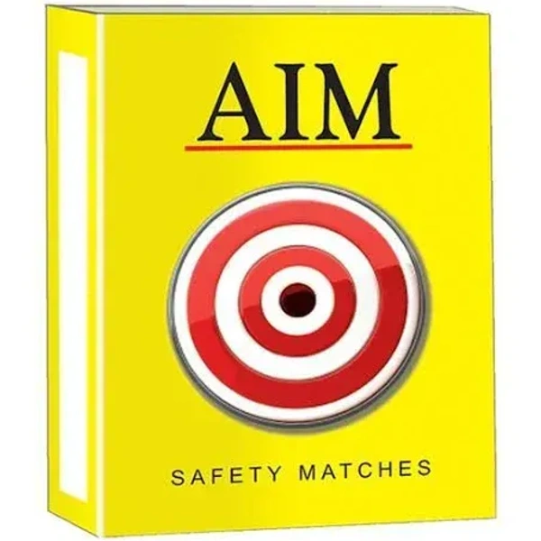Aim Yellow Matchstick, 1 Box