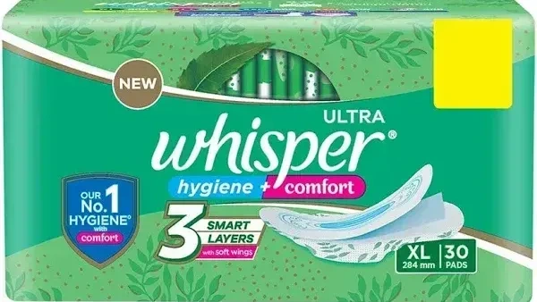 Whisper Ultra Clean KL+, 30 Pads