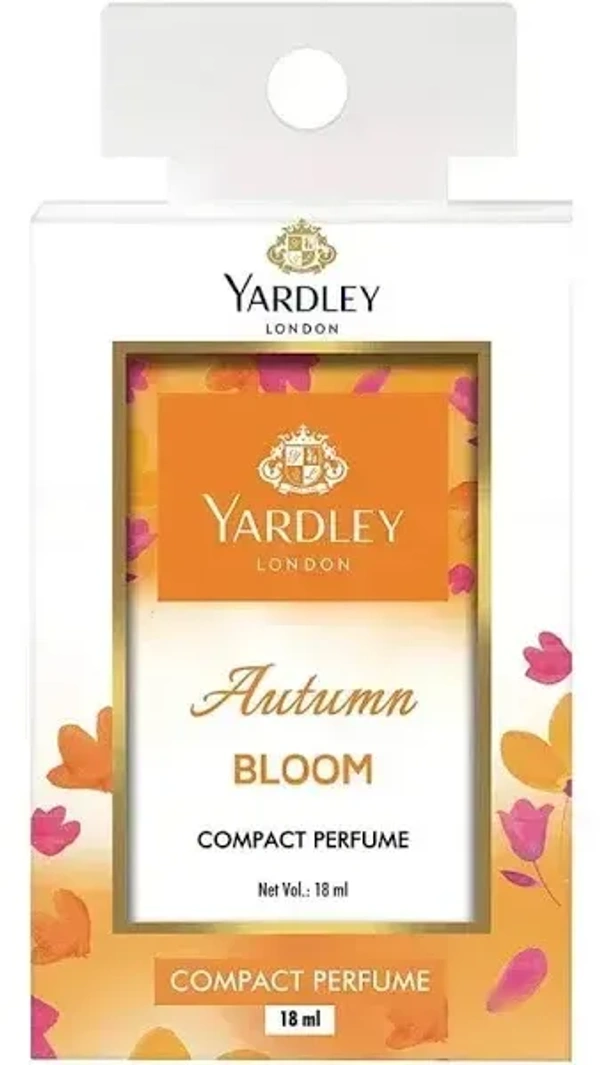 Yardley London Autumn Bloom Compact Perfume for Women, 18ml