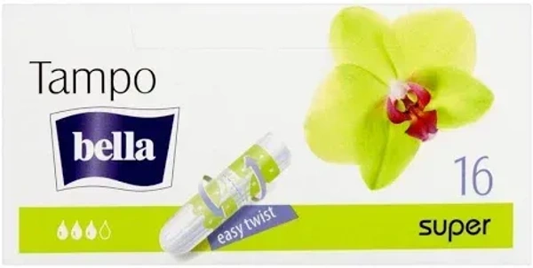 Bella Tampo Super Plus Carton, 16 pcs
