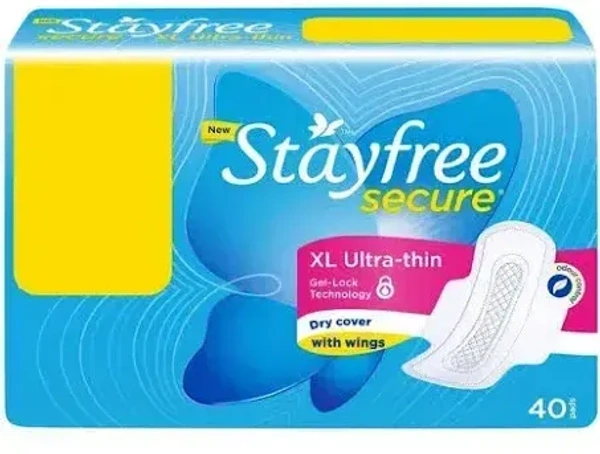 Stayfree Secure XL Ultra - thin 40 Pads