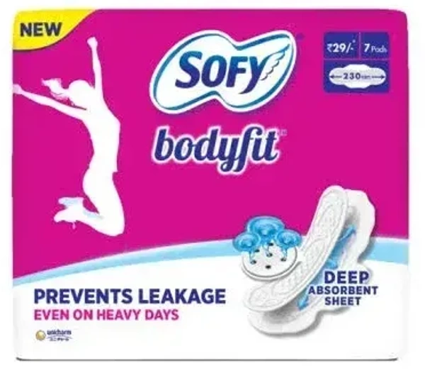 Sofy Body Fit Regular Pads - 7 Count