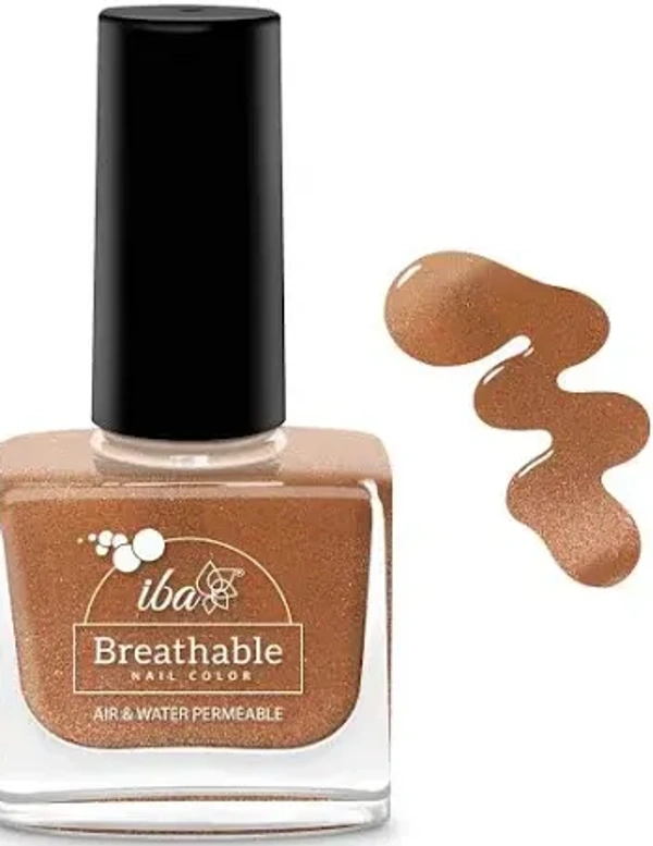 Iba Breathable Nail Color B24 Rose Gold, 9ml