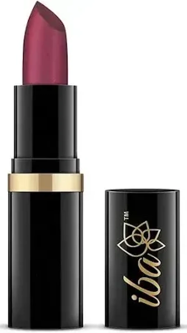 Iba PureLips Moisturizing Lipstick Shade A10 PlumPure, 4g