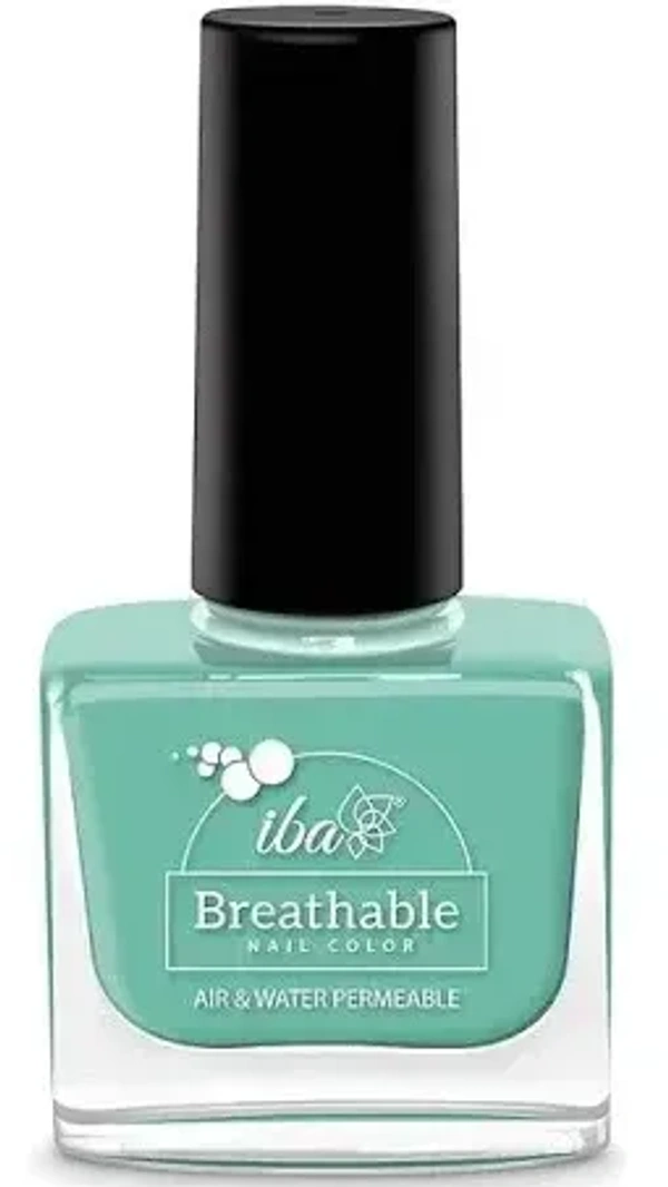 Iba Breathable Nail Color B19 Aqua Swirl, 9ml