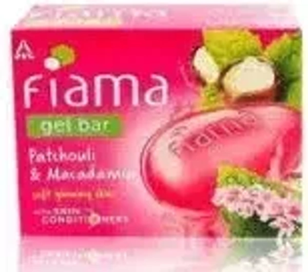 Fiama Patchouli& Macadamia Bathing Gel Bar, 75g