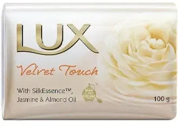 Lux Velvet Touch Soap Bar, 100g