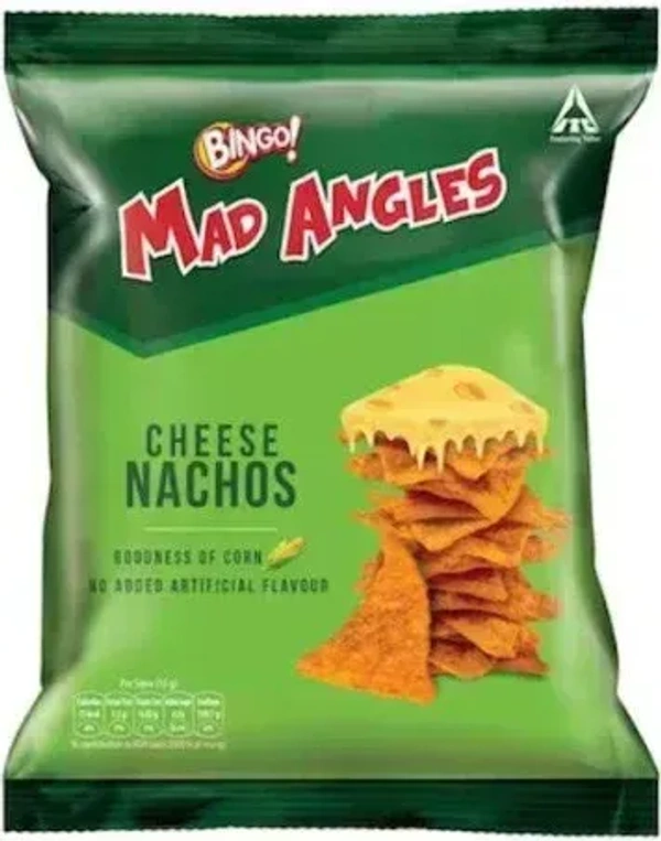 Bingo Mad Angles Cheese Nachos,82.5g