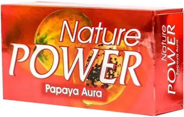 Nature Power Papaya Aura Soap, 125g