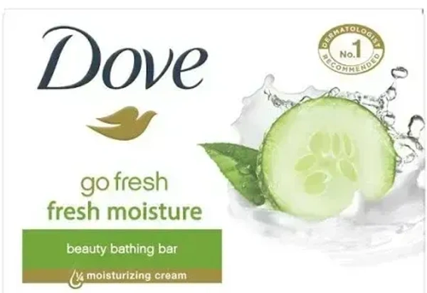 Dove Bathing Soap Go Fresh Moisture Soap, 75g
