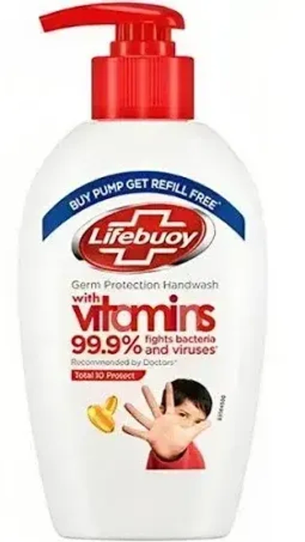 Lifebuoy Nature Hand Wash Bottle, 190ml