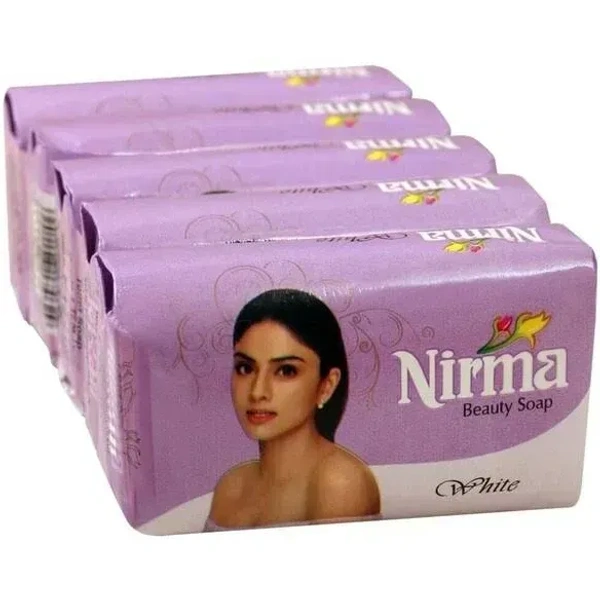Nirma White Beauty Soap Pack of 5, 500g